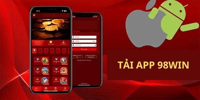 Cách hạn chế 98Win bị chặn là tải app về điện thoại