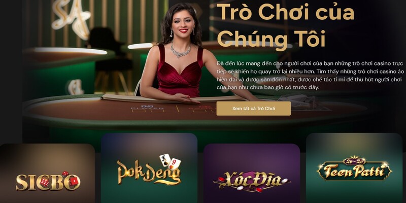 Sảnh SA Gaming đẳng cấp tại casino 98win