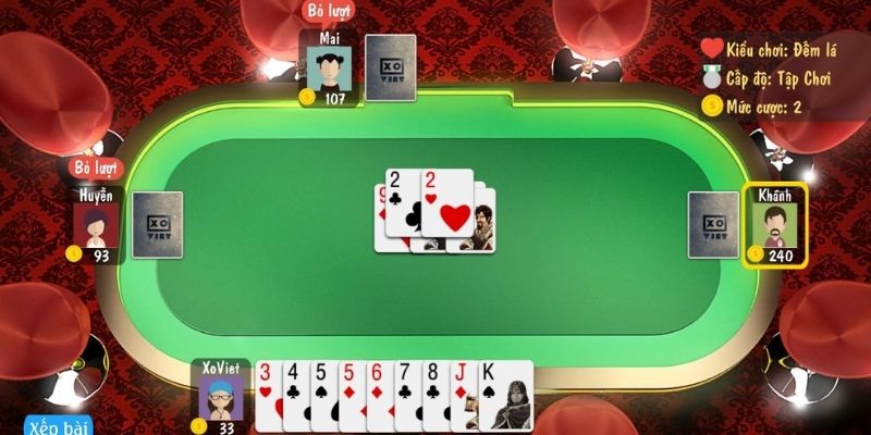 Một vài tổ hợp phổ biến nên biết trước khi chơi game bài Tiến lên miền Nam